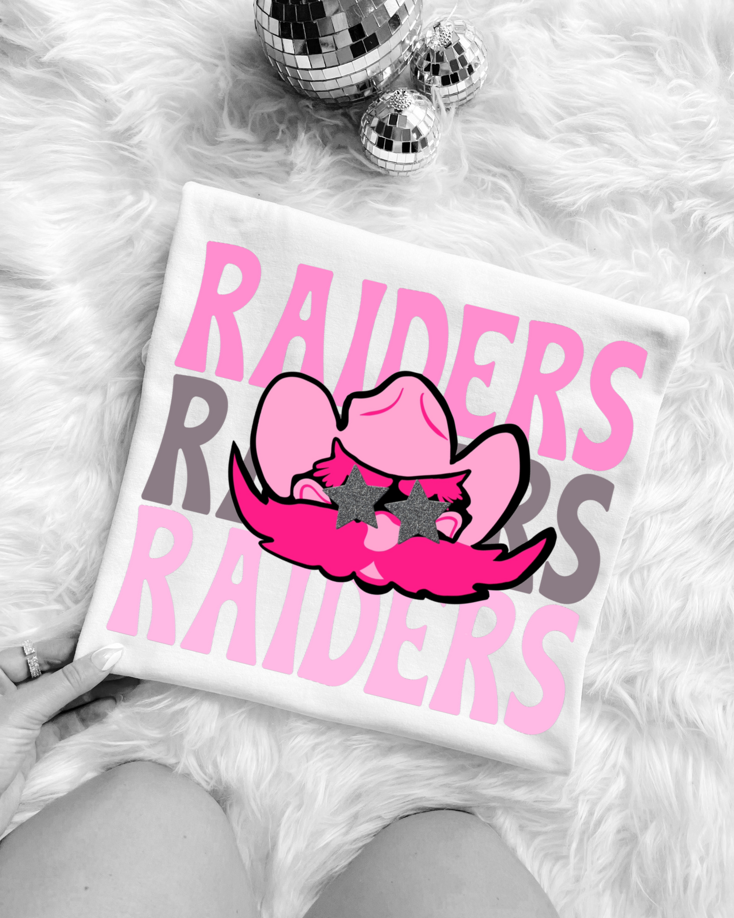 Raiders Preppy Mascot Gameday Graphic T-Shirt Design DIGITAL DOWNLOAD FILE PNG