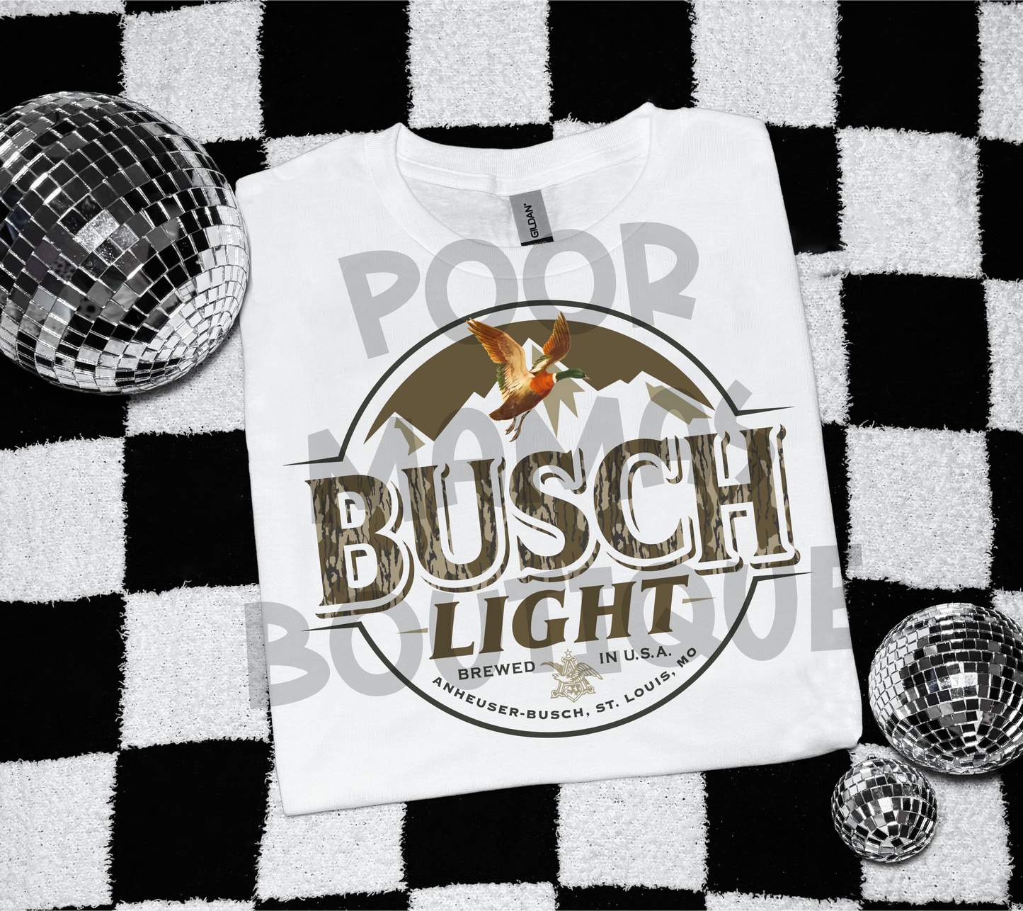 Camoflauge duck hunting light beer digital download png