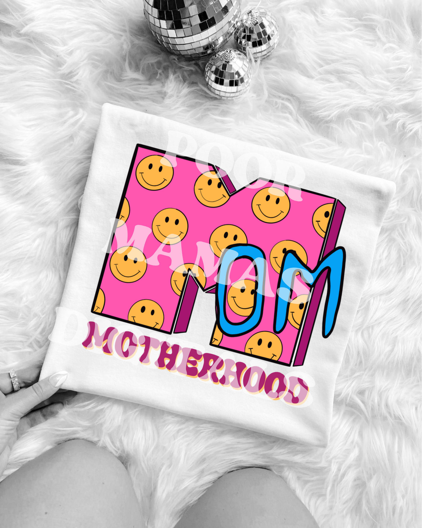 Motherhood mtv retro smiley DIGITAL DOWNLOAD FILE PNG
