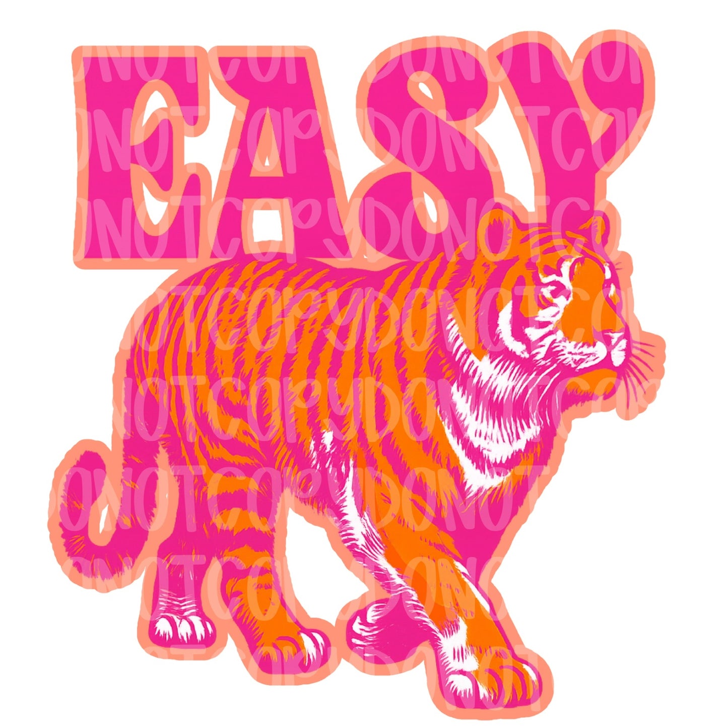 Easy tiger preppy digital download png