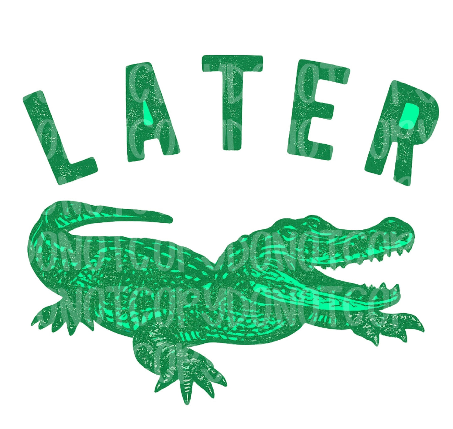 Later gator digital download png