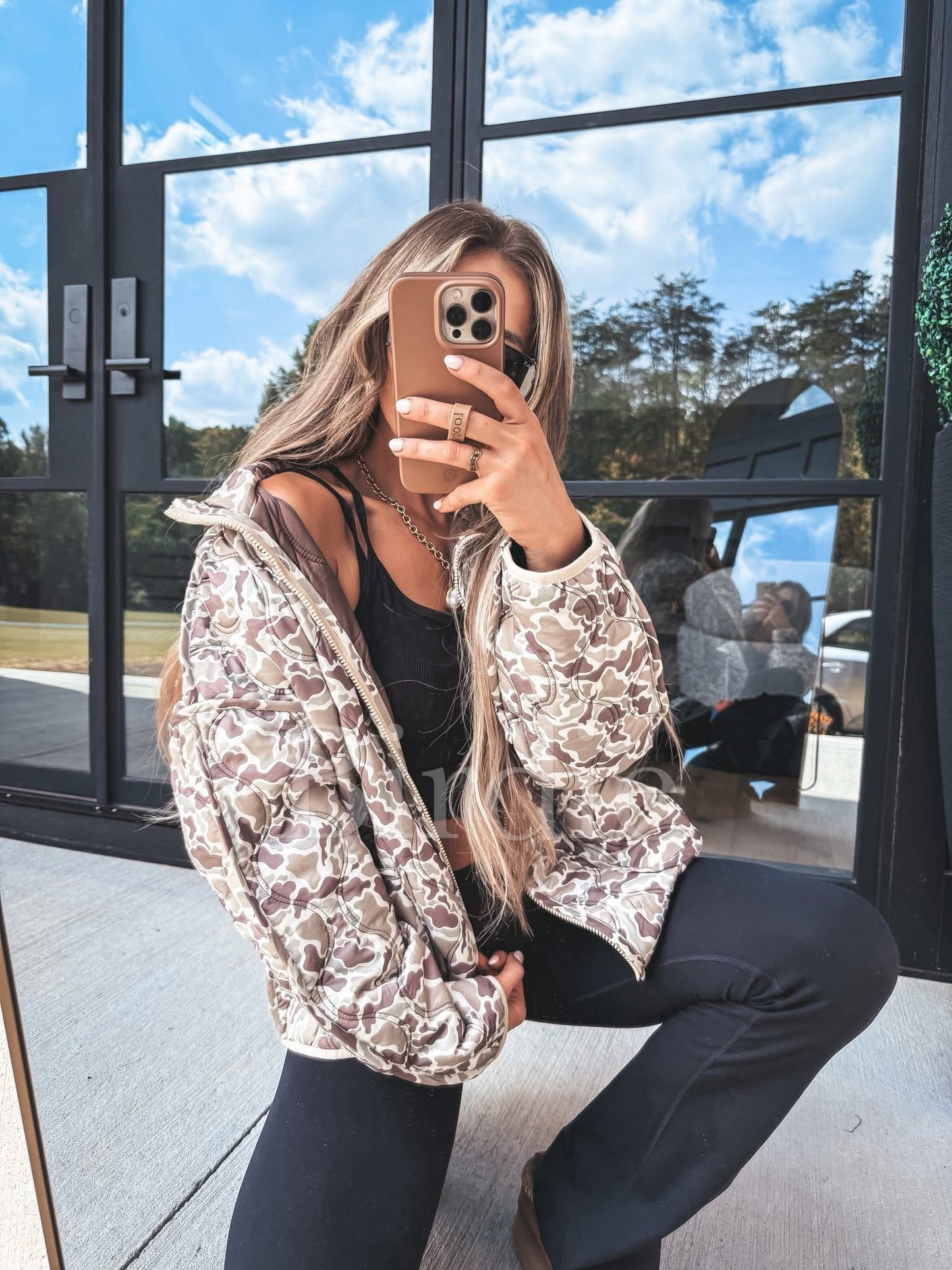 BIRDIE PREORDER 2ND CUT Cozy Cloud Jacket in Duck Camo