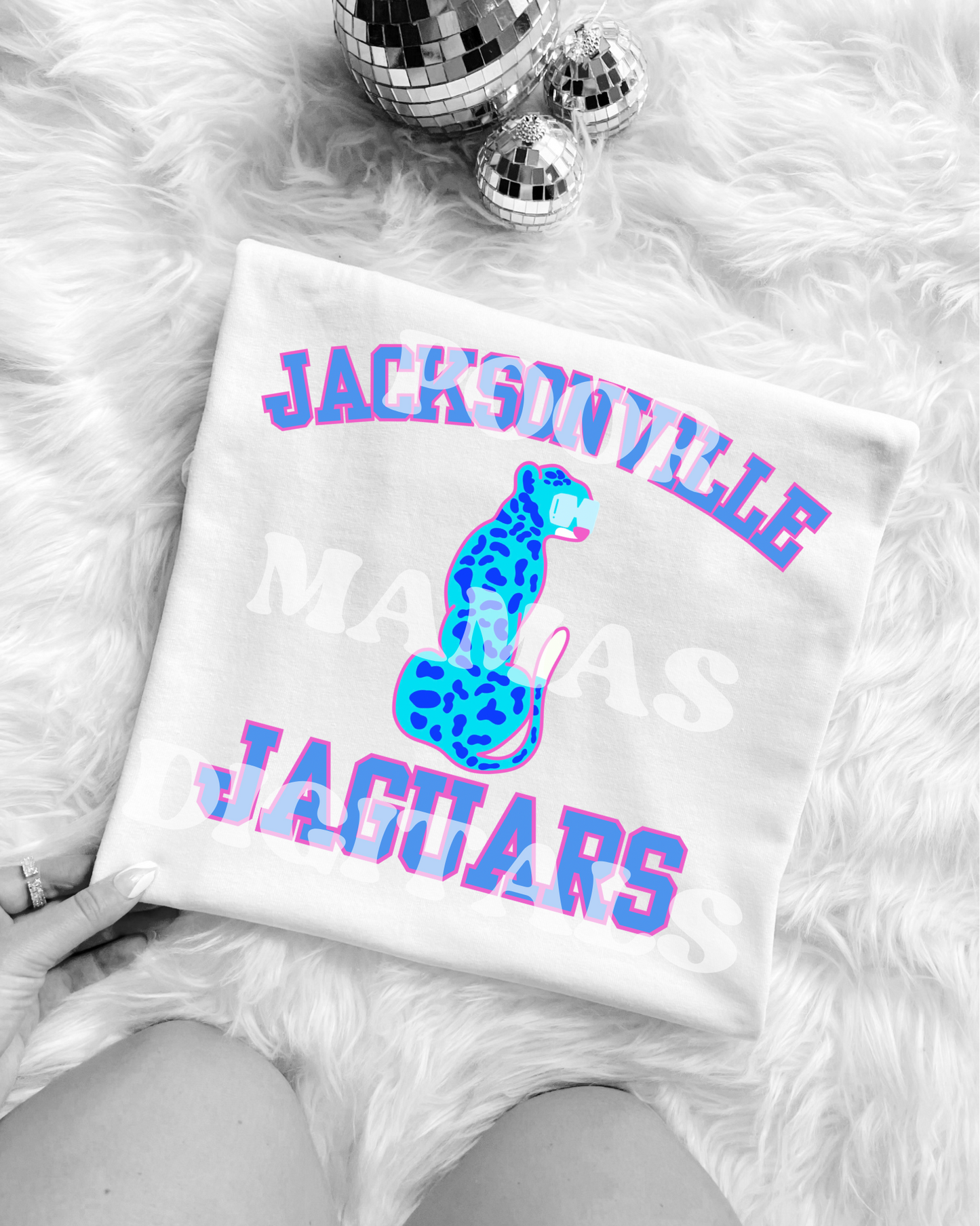 Jacksonville jagaurs Preppy Mascot Varsity Gameday Graphic T-Shirt Design DIGITAL DOWNLOAD FILE PNG