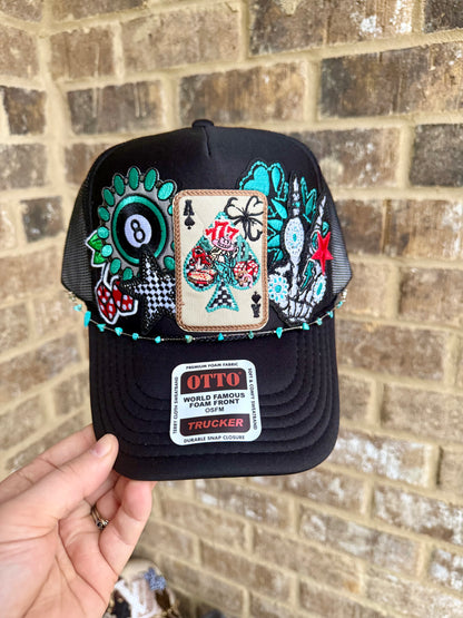 Speeding dating trucker hat edition