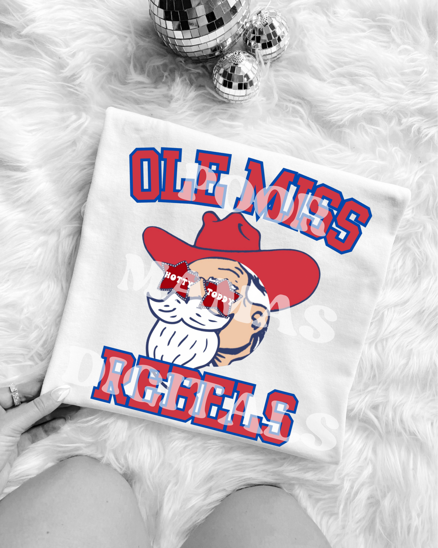 Ole Miss Rebels Preppy Mascot Varsity Graphic T-Shirt Design DIGITAL DOWNLOAD FILE PNG