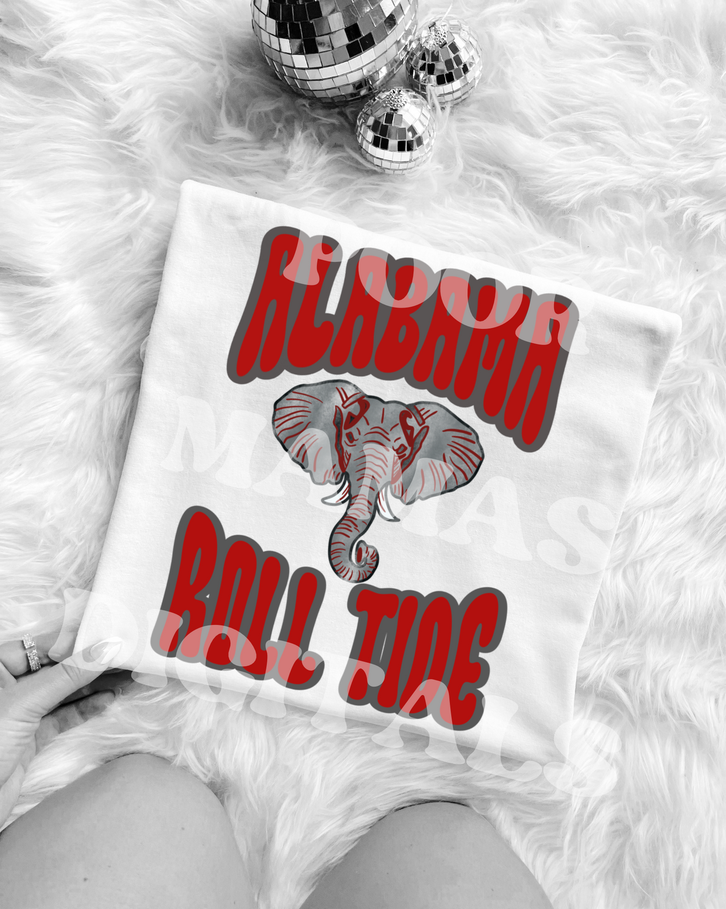 Alabama Roll Tide Gameday Graphic T-Shirt Design DIGITAL DOWNLOAD FILE PNG