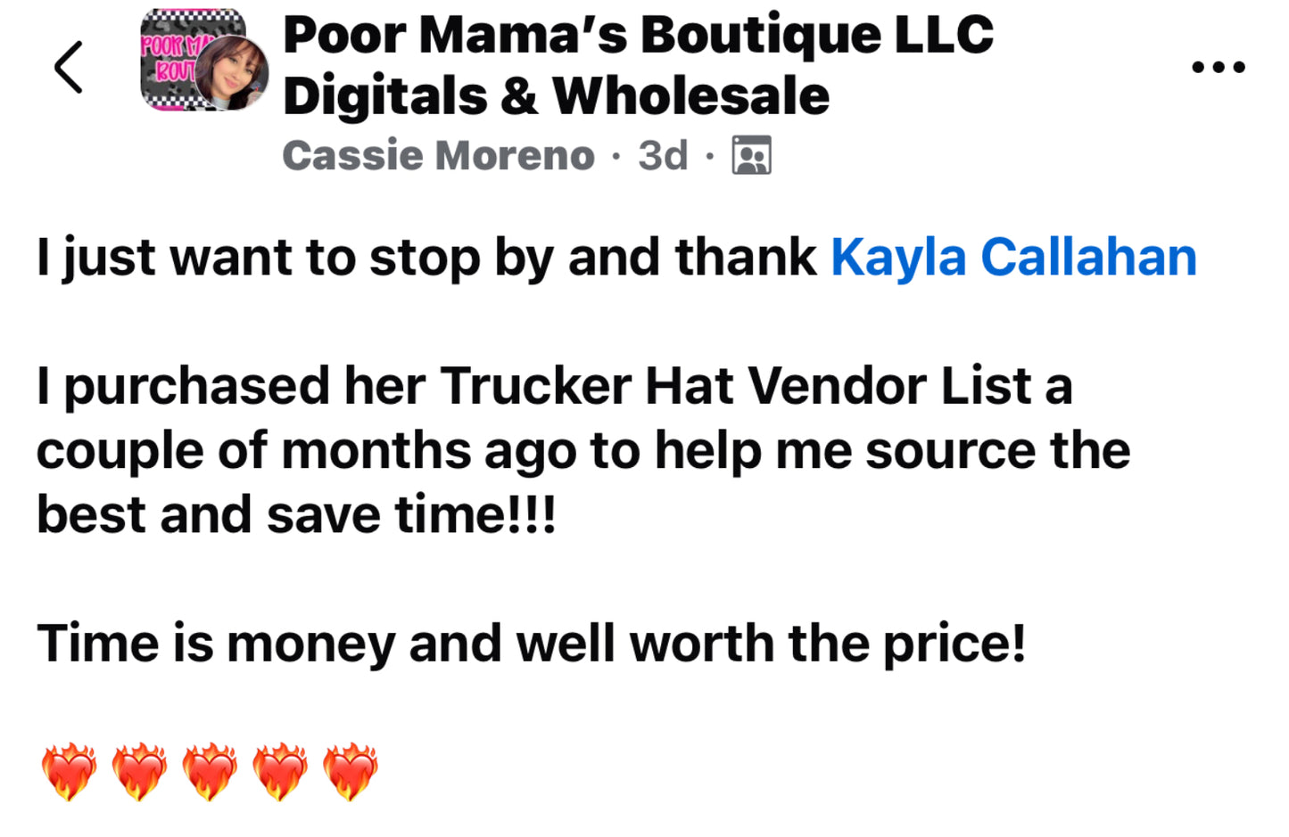 Trucker Hat Master Vendors List