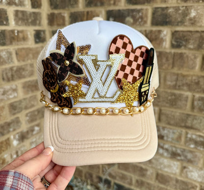 LV boujee babe trucker hat
