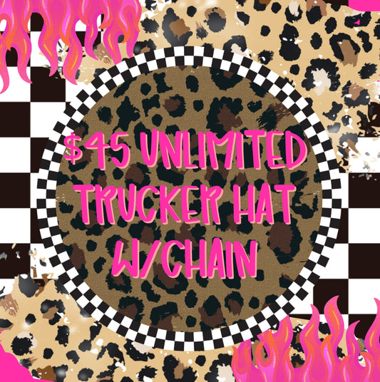 $45 TRUCKER HAT DEAL