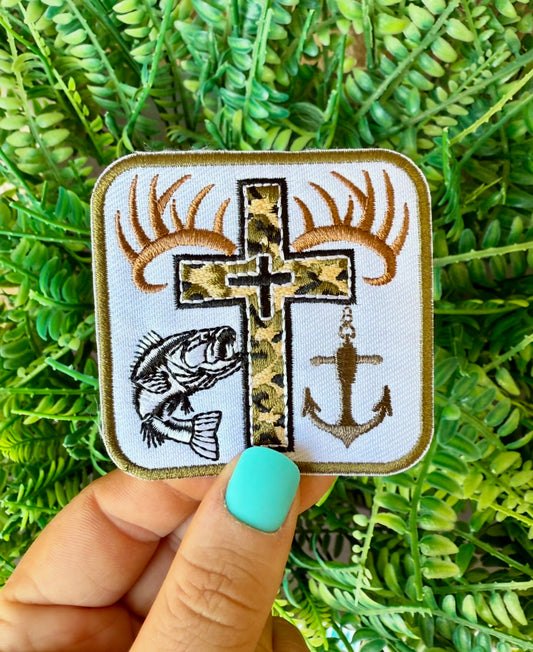 Southern boys iron on patch